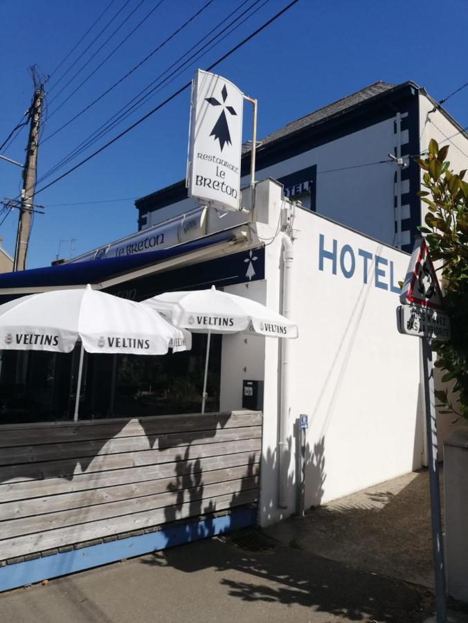Le Breton Hotel Basse-Indre Exterior foto